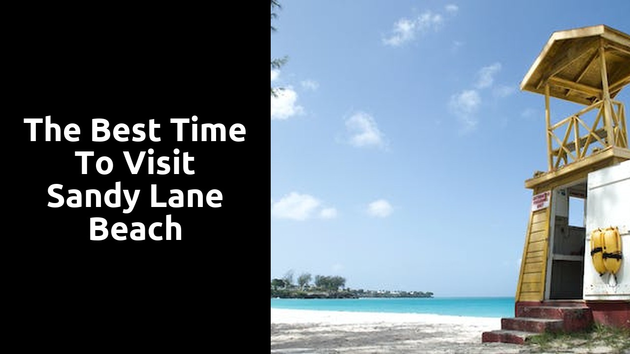 The Best Time to Visit Sandy Lane Beach