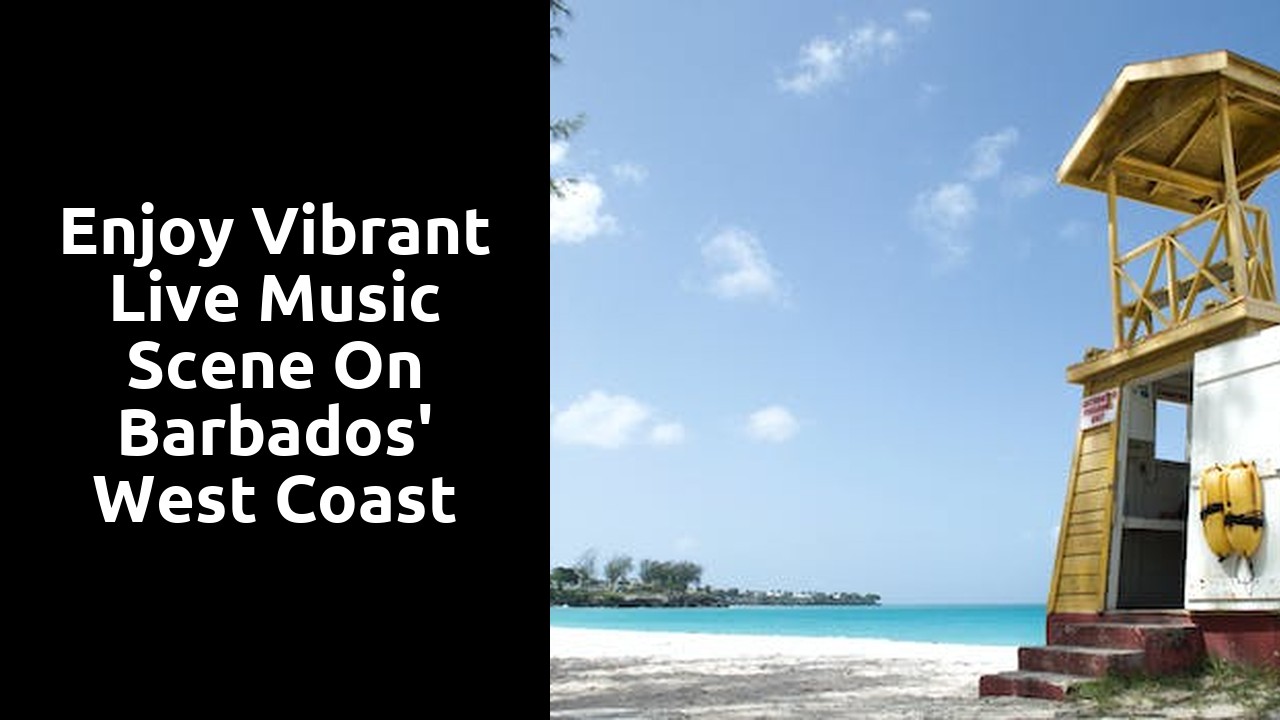 Enjoy Vibrant Live Music Scene on Barbados' West Coast