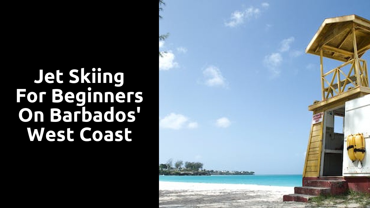 Jet Skiing for Beginners on Barbados' West Coast